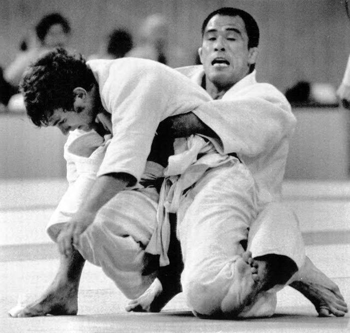 Владимир Невзоров на татами.