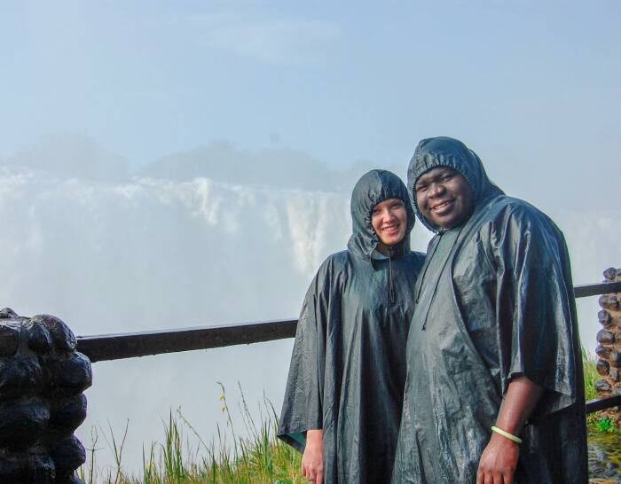 Предложение руки и сердце Лубинда сделал у водопада Виктория.