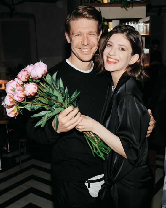 Никита Ефремов и Анна Чиповская.