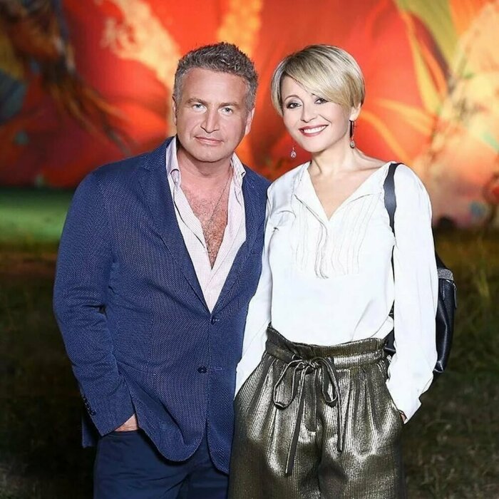 Леонид Агутин и Анжелика Варум.