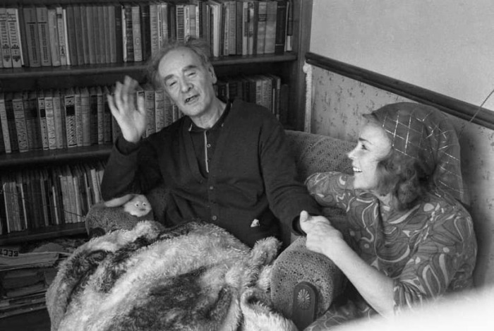 Кора Дробанцева и Лев Ландау. / Фото: kommersant.ru