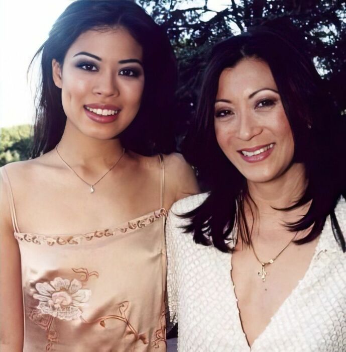 Ванесса Мэй с матерью. Ванесса Мэй с матерью.