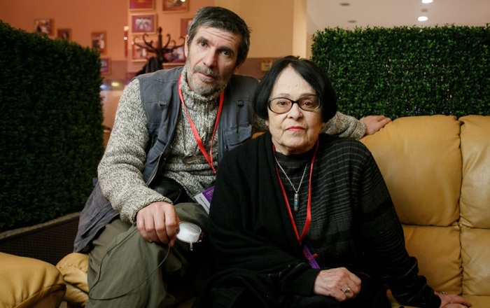 Кира Муратова и Евгений Голубенко.