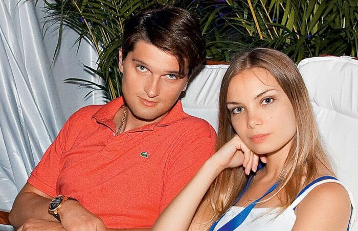 Ольга Арнтгольц и Вахтанг Беридзе. Ольга Арнтгольц и Вахтанг Беридзе.