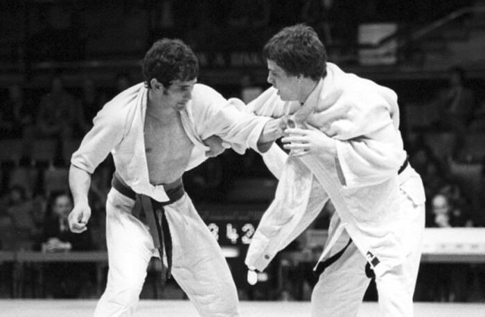 Владимир Невзоров на татами.