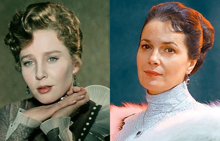 Руфина Нифонтова и Элина Быстрицкая. Руфина Нифонтова и Элина Быстрицкая.