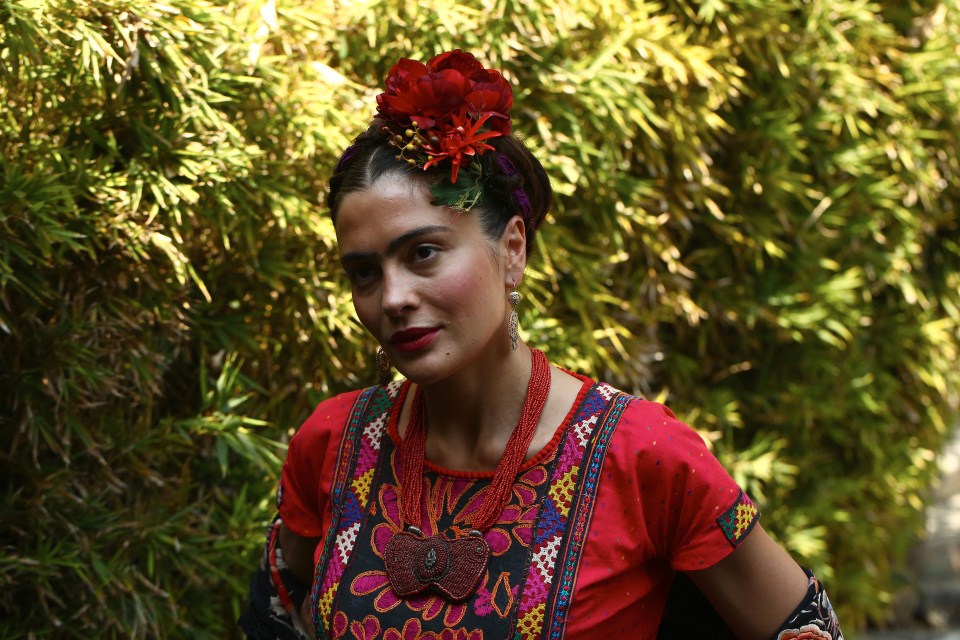 Виктория Полторак в образе Фриды Кало.