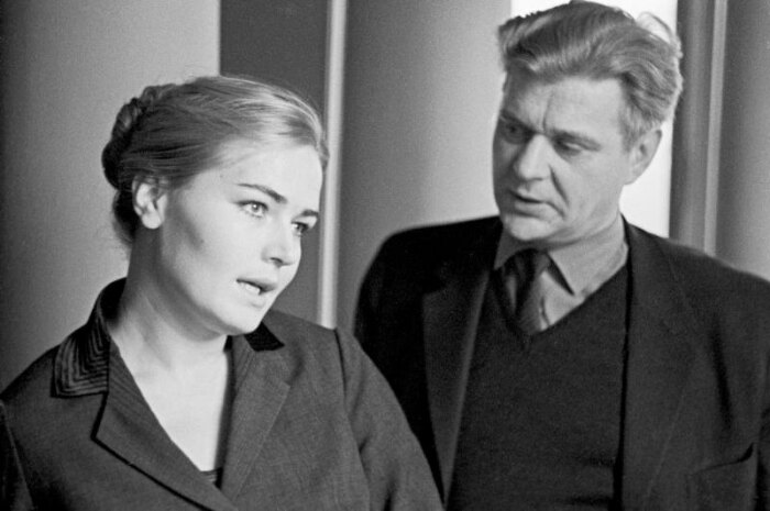 Людмила Чурсина и Владимир Фетин.