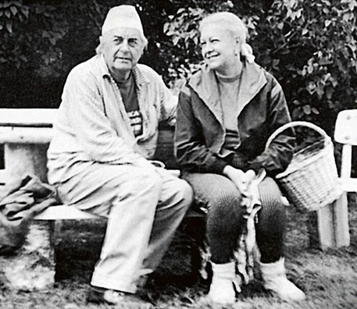 Юрий Любимов и Людмила Целиковская.