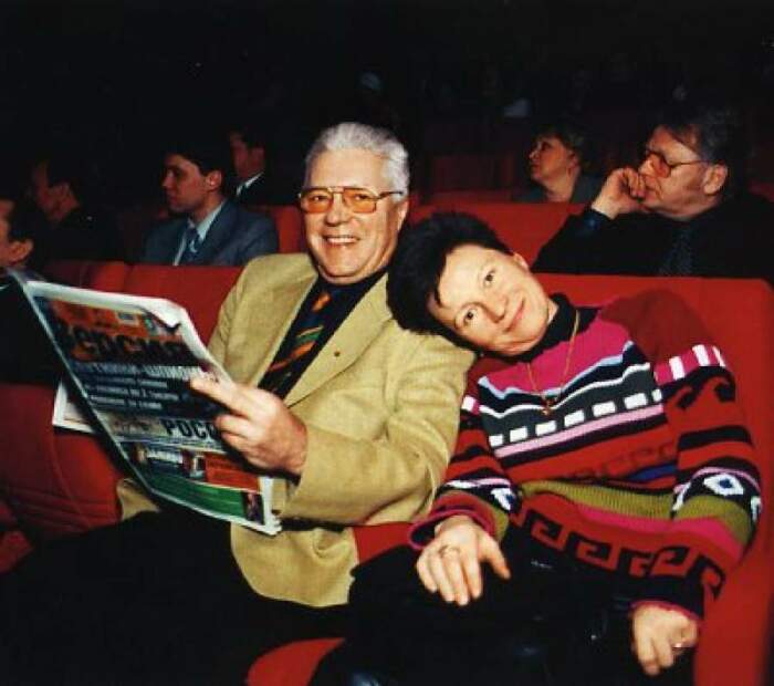 Евгений Жариков и Татьяна Секридова.