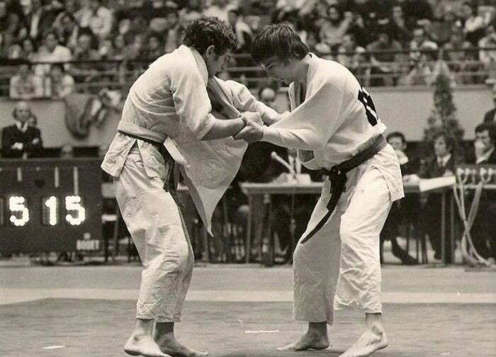 Владимир Невзоров на татами.