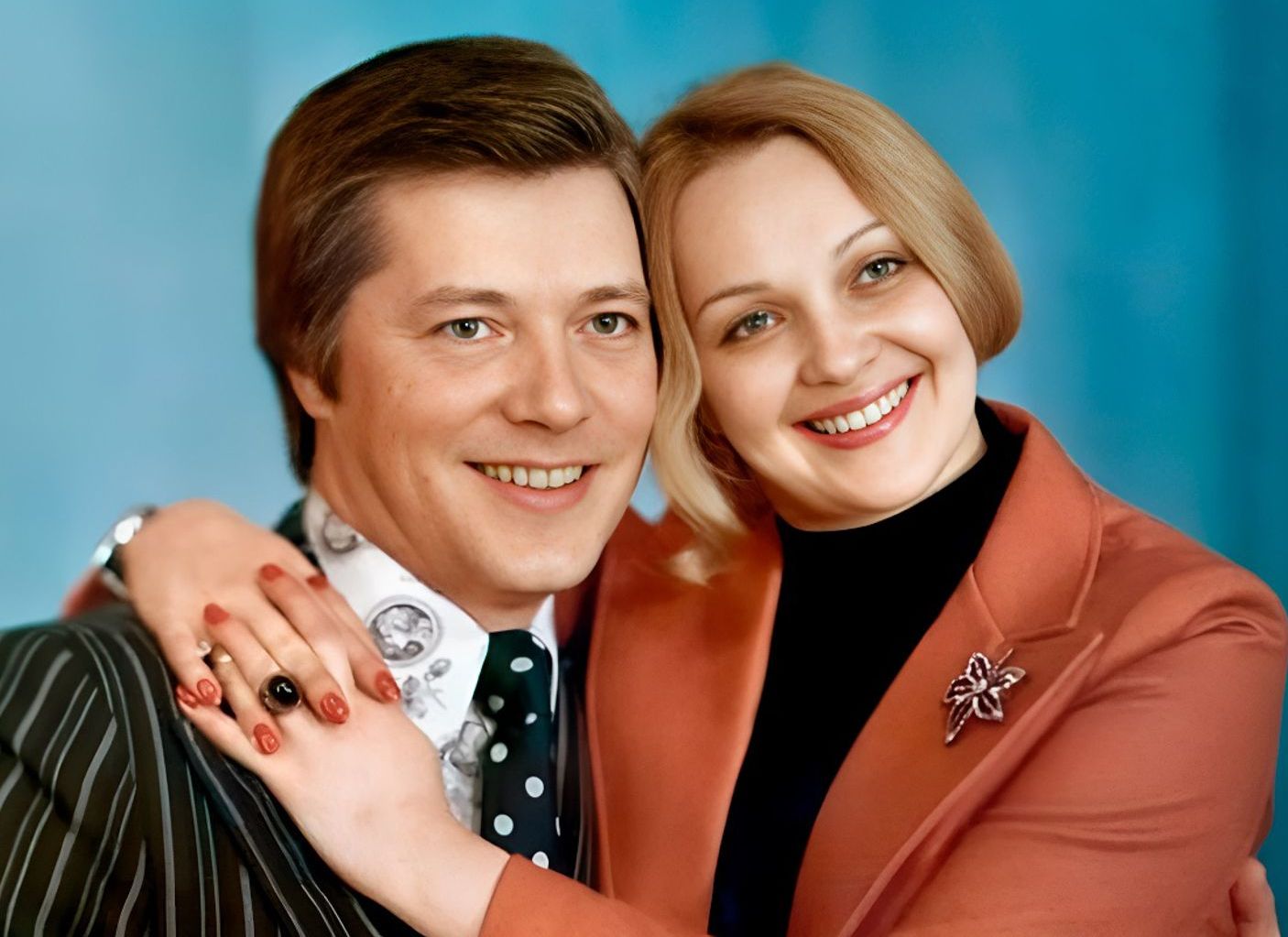 Наталья Гвоздикова и Евгений Жариков.