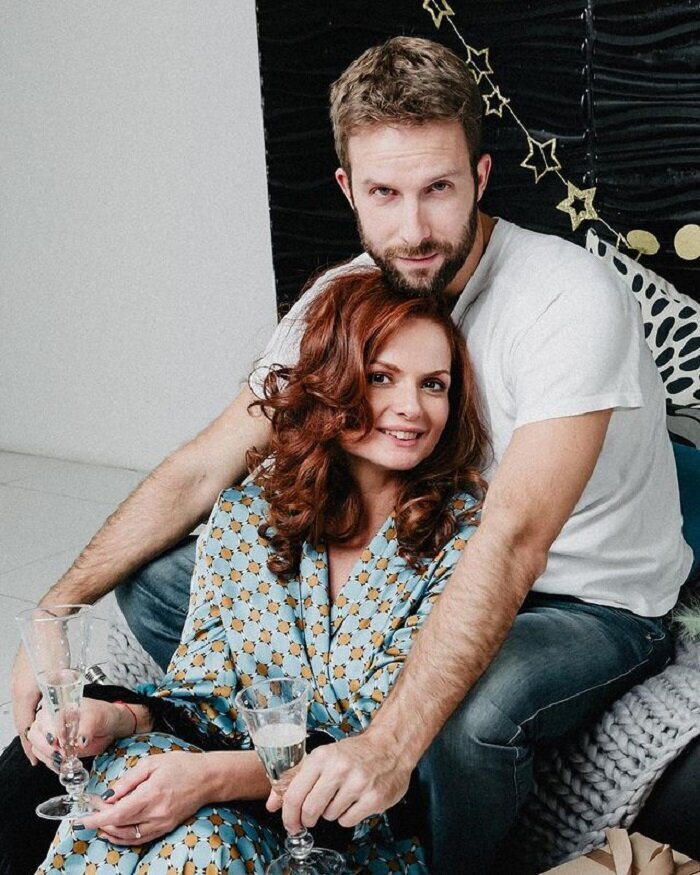 Елена Ламбер и Фабио Каретта.