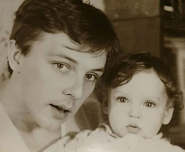 Алексей Нилов с дочерью. Алексей Нилов с дочерью.