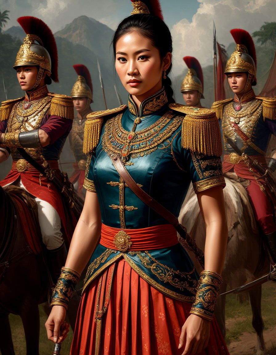 Так могли бы выглядеть сиамские амазонки. Так могли бы выглядеть сиамские амазонки.