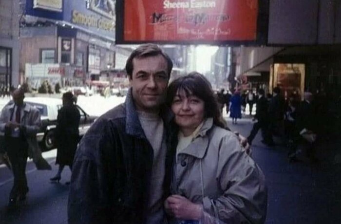 Александр Денисов и Ольга Клебанович.