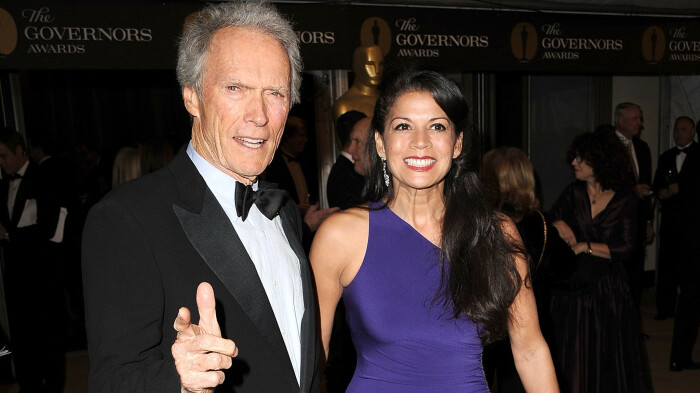 Клинт Иствуд и Дина Руис. / Фото: mungfali.com