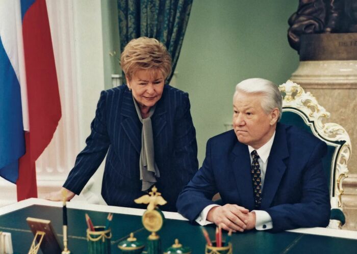 Наина и Борис Ельцины. Наина и Борис Ельцины.