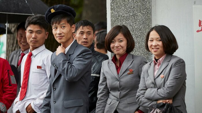 Студенты Вонсанского сельскохозяйственного университета. Студенты Вонсанского сельскохозяйственного университета.