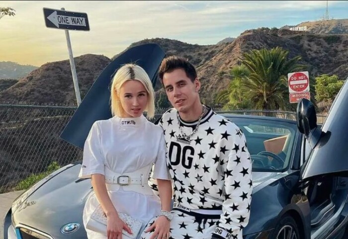 Клава Кока и Дима Гордей.