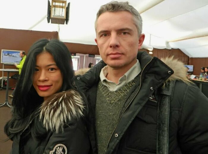 Ванесса Мэй и Лионель Каталан. Ванесса Мэй и Лионель Каталан.