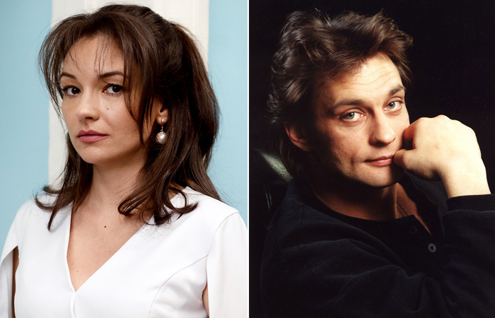 Ольга Павловец и Александр Домогаров. Ольга Павловец и Александр Домогаров.