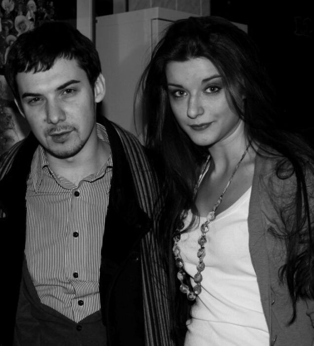 Анастасия Сиваева с мужем.