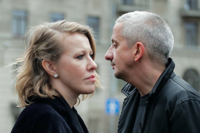 Константин Богомолов и Ксения Собчак. Константин Богомолов и Ксения Собчак.