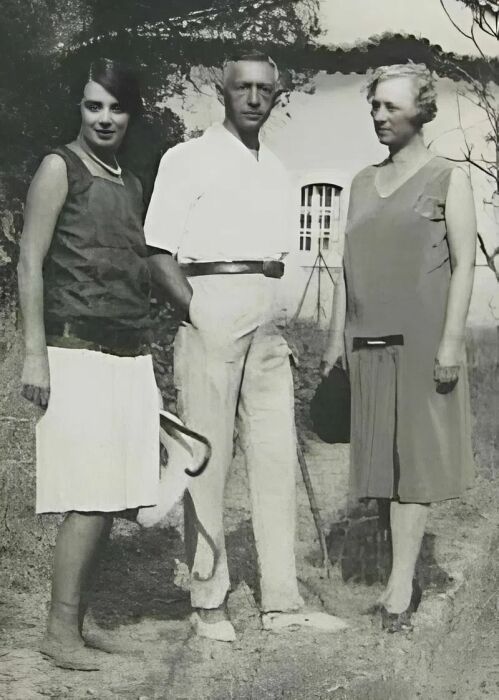 Галина Кузнецова и супруги Бунины.