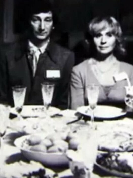 Юрий Энтин с первой женой Стеллой.