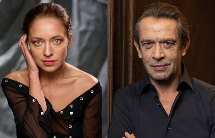 Серафима Низовская и Владимир Машков. Серафима Низовская и Владимир Машков.