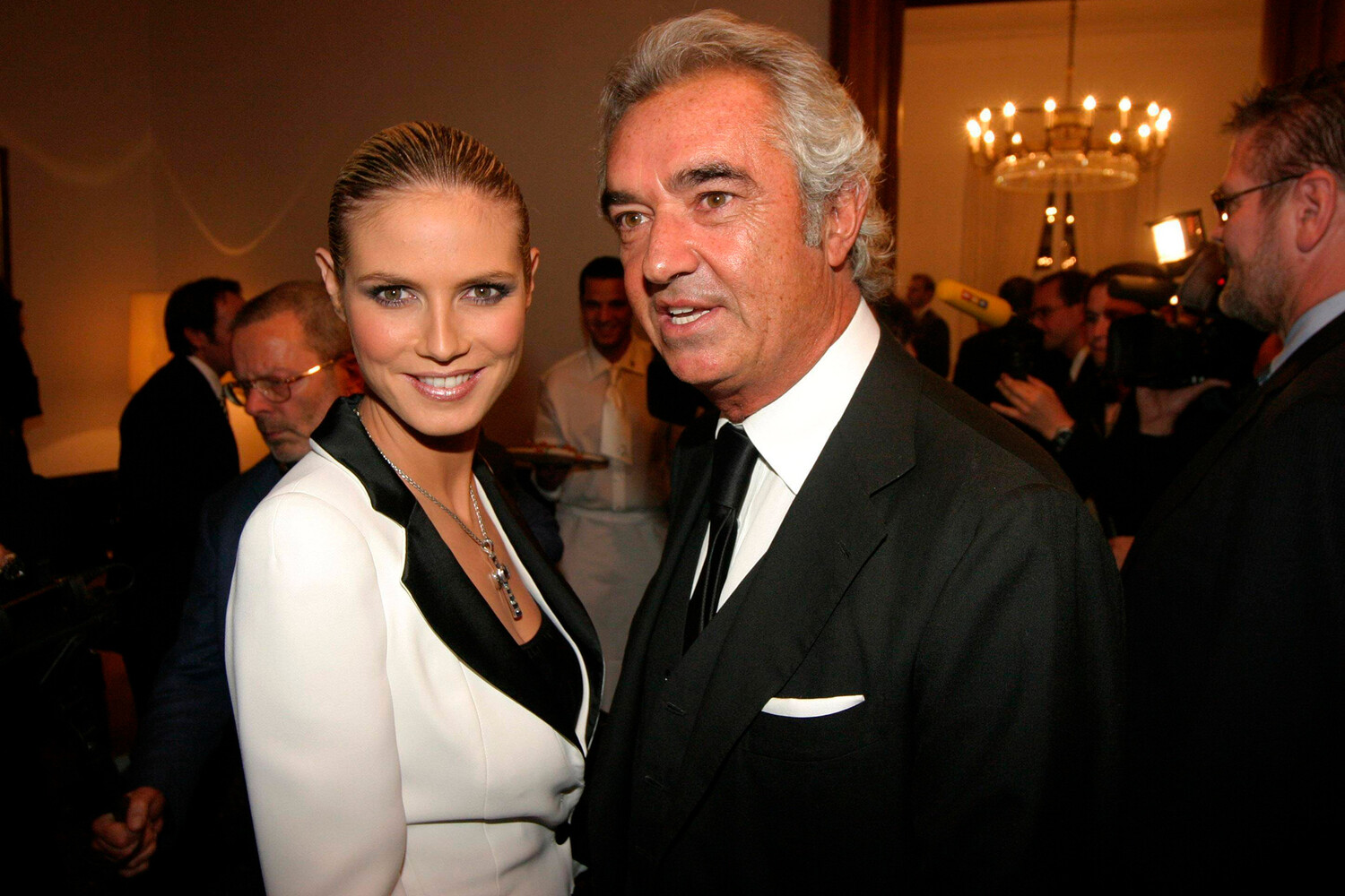 айди Клум и Флавио Бриаторе. айди Клум и Флавио Бриаторе.