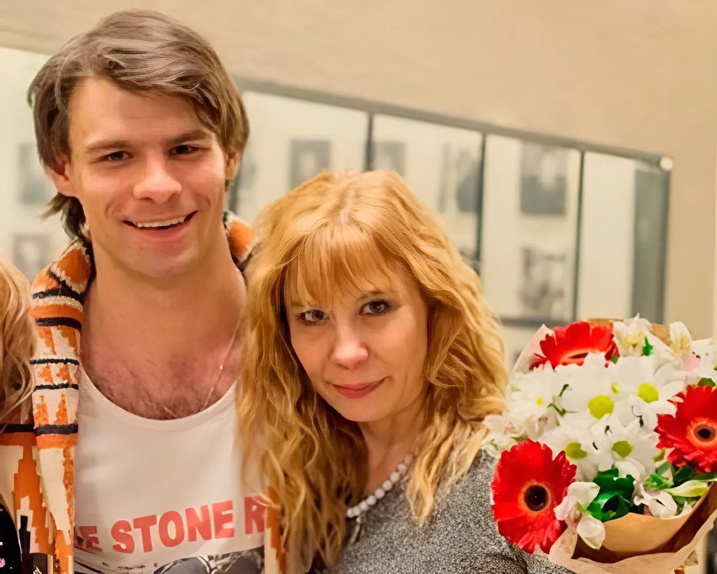 Дарья Юргенс с сыном.