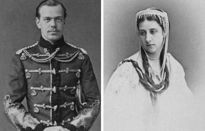 Князь Александр и Мария Мещерская