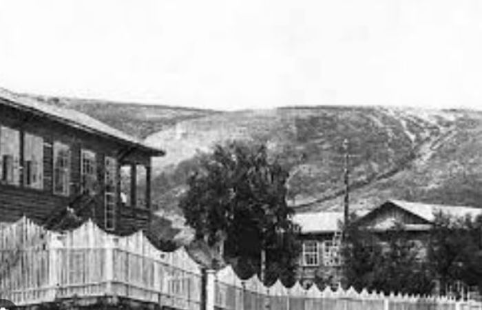 Корпуса санатория, где артековцы жили на Алтае с 1942 по 1945 год