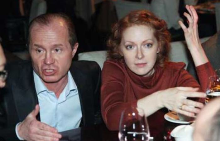 Андрей Панин с женой Натальей Рогожкиной