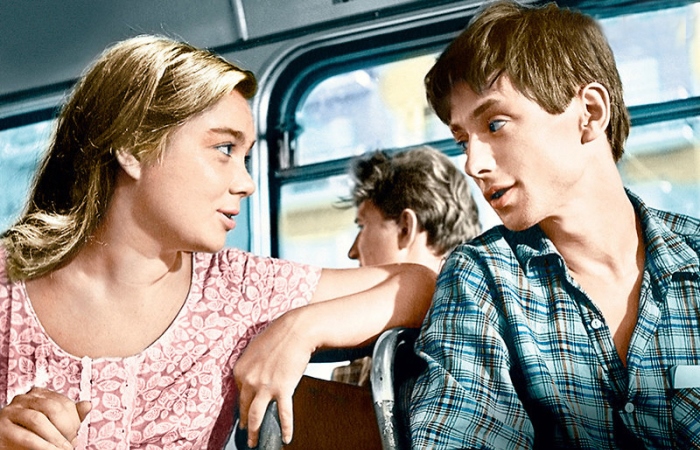 Олег Даль и Нина Дорошина, ставшая его первой женой