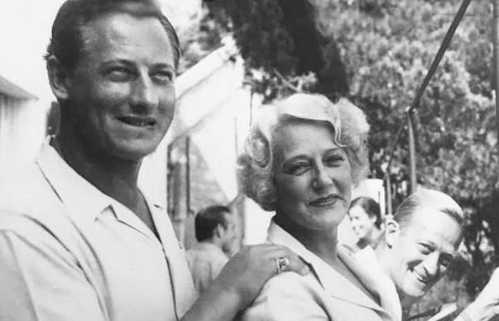 Энид Линдеман со своим старшим сыном