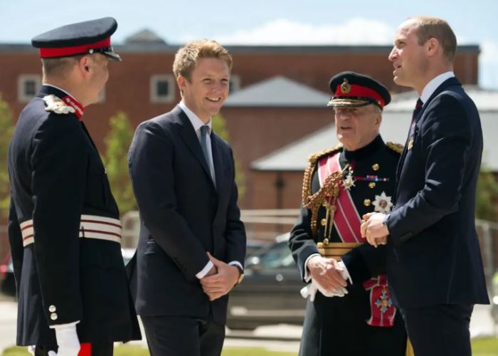 Хью Гросвенор с принцем Уильямом / Фото: entrepreneur.com