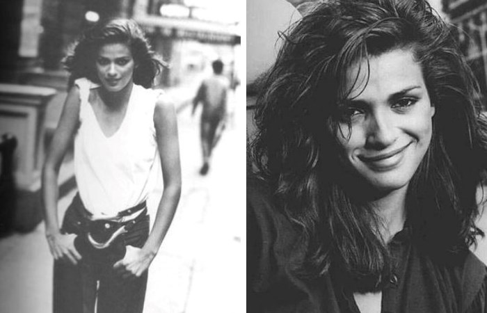 Джиа Каранджи в юности Джиа Каранджи в юности