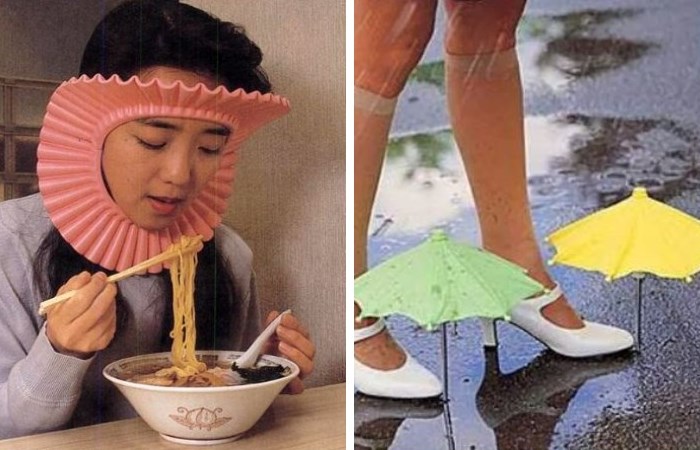 Некоторые чиндогу: защитная салфетка и зонтики для обуви Некоторые чиндогу: защитная салфетка и зонтики для обуви