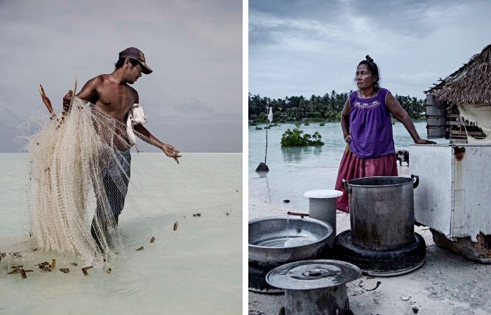 Мужчины на Кирибати заняты преимущественно рыбной ловлей, женщины - домашним хозяйством