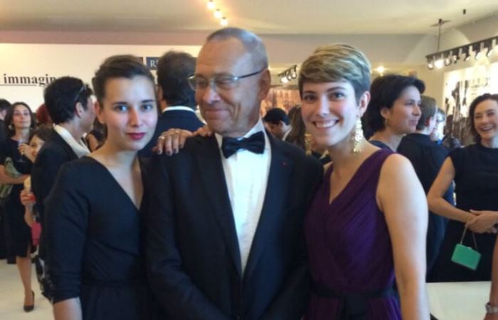 Андрей Кончаловский и его дочери Наталья и Елена