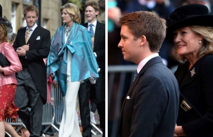 Наталья Гросвенор с сыном Хью Наталья Гросвенор с сыном Хью