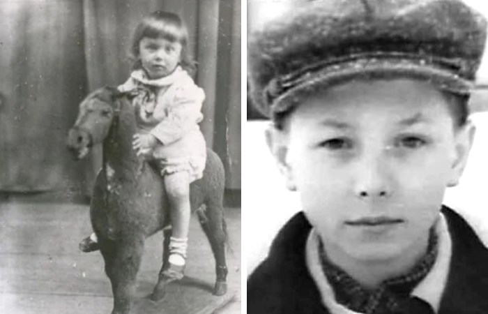 Олег Даль в детстве