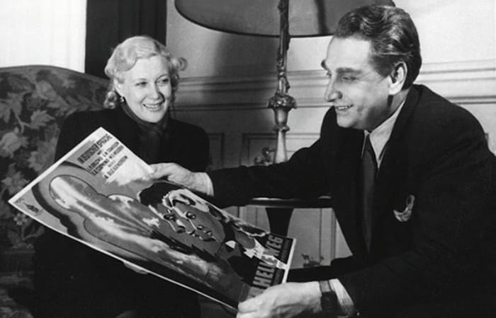 Любовь Орлова и Григорий Александров