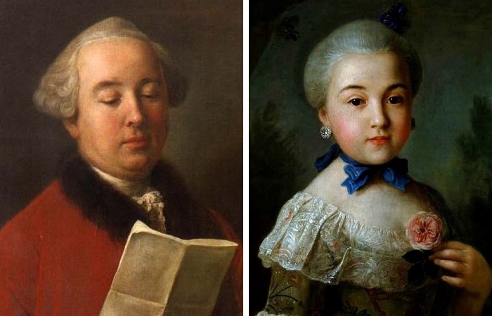 Граф Петр Шереметев и его супруга Варвара Петровна