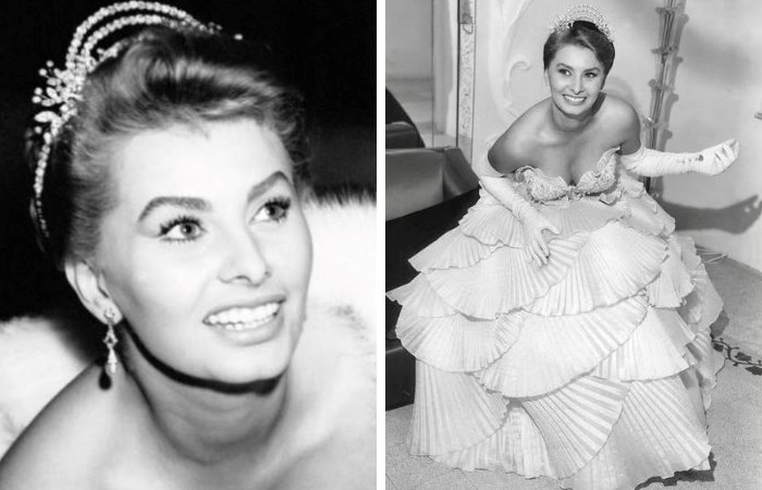 Бриллиантовая тиара Софи Лорен