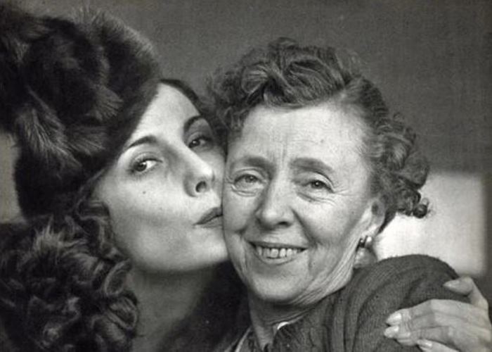 Тамара Туманова со своей любимой наставницей Ольгой Преображенской