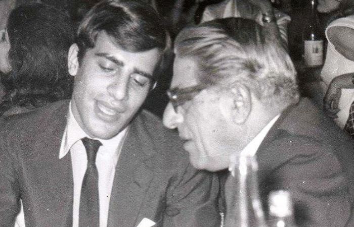 Александр Онассис с отцом